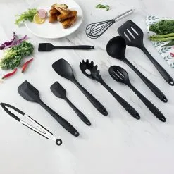 Silikon Küchenutensilien Set 10 Teilig Küchenbesteck Kochzubehör Kochset Retoo 21 Silikon Küchenutensilien Set 10 Teilig Küchenbesteck Kochzubehör Kochset Retoo -Haushalt & Küche Geschäft 569585301