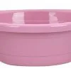 Centi Kunststoff Wanne Pastellrosa 25 Liter 62 X 43 X 27 Cm Ovale Form