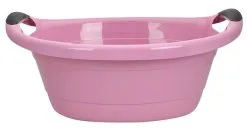 Centi Kunststoff Wanne Pastellrosa 25 Liter 62 X 43 X 27 Cm Ovale Form