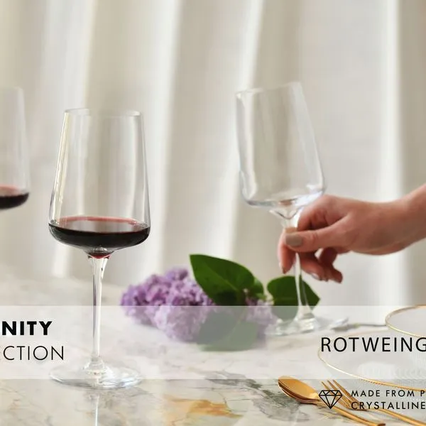 KROSNO Gläser Für Rotwein Wein Sektgläser | Set 6 | 500 ML | Spülmaschine 10 KROSNO Gläser Für Rotwein Wein Sektgläser | Set 6 | 500 ML | Spülmaschine – Bild 10