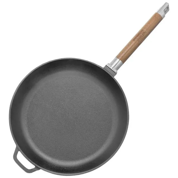 Biol Gusseisenpfanne 22 Cm Gußeisenpfanne Mit Abnehmbarem Holzgriff Pfanne Aus Gusseise... 9 Biol Gusseisenpfanne 22 Cm Gußeisenpfanne Mit Abnehmbarem Holzgriff Pfanne Aus Gusseise... – Bild 9