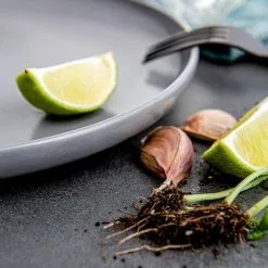 Geschirrset & Tafelservice & Dessertteller 6 Stück Weiß VICTO Konsimo -Haushalt & Küche Geschäft 571174503