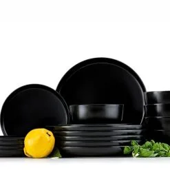 Geschirrset & Tafelservice & Schüsselset 6 Personen (18 Stück) Weiß VICTO Konsimo 11 Geschirrset & Tafelservice & Schüsselset 6 Personen (18 Stück) Weiß VICTO Konsimo -Haushalt & Küche Geschäft 571174586