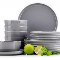 Geschirrset & Tafelservice & Schüsselset 6 Personen (18 Stück) Weiß VICTO Konsimo 13 Geschirrset & Tafelservice & Schüsselset 6 Personen (18 Stück) Weiß VICTO Konsimo -Haushalt & Küche Geschäft 571174589