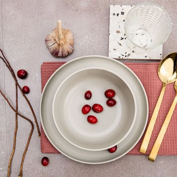 Geschirrset & Tafelservice & Schüsselset 6 Personen (18 Stück) Weiß VICTO Konsimo 7 Geschirrset & Tafelservice & Schüsselset 6 Personen (18 Stück) Weiß VICTO Konsimo – Bild 7