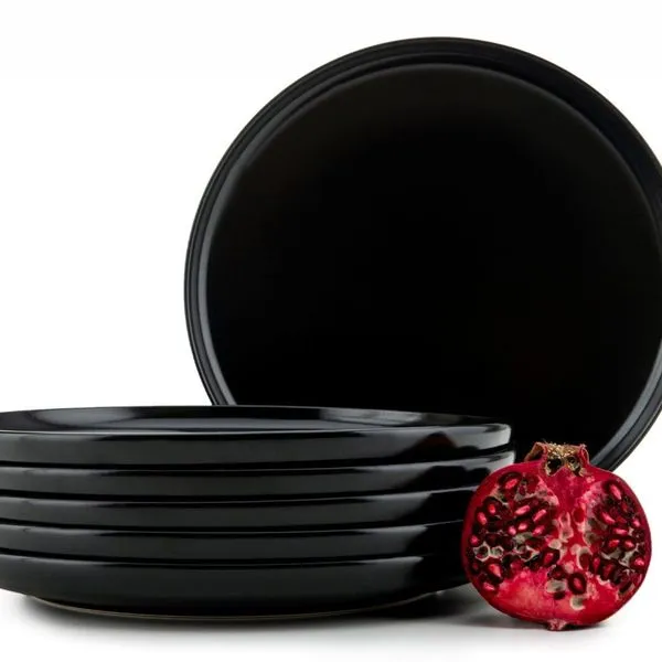 Geschirrset & Tafelservice & Speiseteller 6 Stück Beige VICTO Konsimo 4 Geschirrset & Tafelservice & Speiseteller 6 Stück Beige VICTO Konsimo – Bild 4