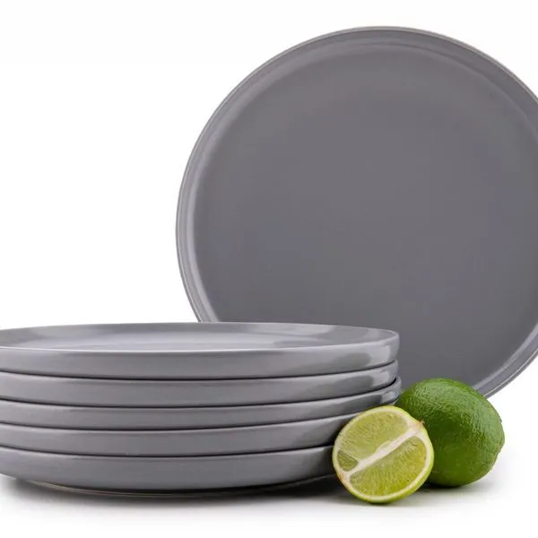 Geschirrset & Tafelservice & Speiseteller 6 Stück Weiß VICTO Konsimo 6 Geschirrset & Tafelservice & Speiseteller 6 Stück Weiß VICTO Konsimo – Bild 6