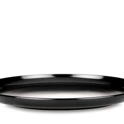 Tafelservice & Schüsselset & Suppenteller 6 Personen (24 Stück) Schwarz VICTO Konsimo -Haushalt & Küche Geschäft 571180997