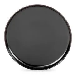 Tafelservice & Schüsselset & Suppenteller 6 Personen (24 Stück) Schwarz VICTO Konsimo -Haushalt & Küche Geschäft 571181000