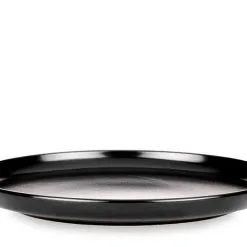 Tafelservice & Schüsselset & Suppenteller 6 Personen (24 Stück) Schwarz VICTO Konsimo -Haushalt & Küche Geschäft 571181004