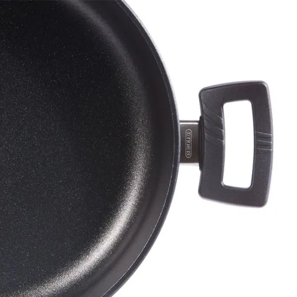 Eurolux Guss Kasserolle 20 Cm Antihaftbeschichtet Flach Aluminiumguss Schmortopf 2 Eurolux Guss Kasserolle 20 Cm Antihaftbeschichtet Flach Aluminiumguss Schmortopf – Bild 2