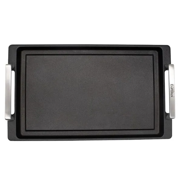 Eurolux Teppanyaki Grill-Platte Induktion 41x24 Cm -Teppan Yaki Edesltahlgriffe 2 Eurolux Teppanyaki Grill-Platte Induktion 41x24 Cm -Teppan Yaki Edesltahlgriffe – Bild 2