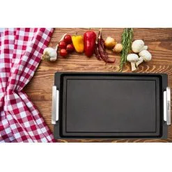 Eurolux Teppanyaki Grill-Platte Induktion 41x24 Cm -Teppan Yaki Edesltahlgriffe 9 Eurolux Teppanyaki Grill-Platte Induktion 41x24 Cm -Teppan Yaki Edesltahlgriffe -Haushalt & Küche Geschäft 571491429