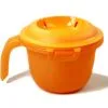 Tupperware Mikrowelle Junior-Reis-Meister 550 Ml Orange/ Weiß Single Reiskocher
