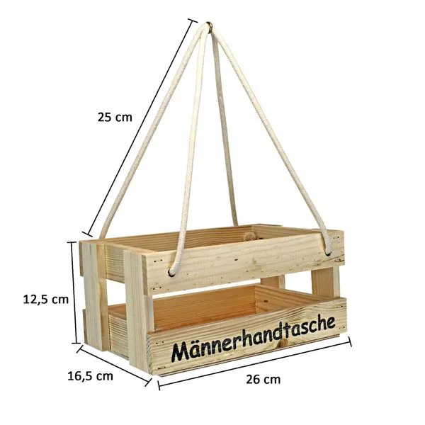 United Team International GmbH Männerhandtasche Aus Holz - Bierträger Flaschenträger Getränketräger Geschenk 4 United Team International GmbH Männerhandtasche Aus Holz - Bierträger Flaschenträger Getränketräger Geschenk – Bild 4