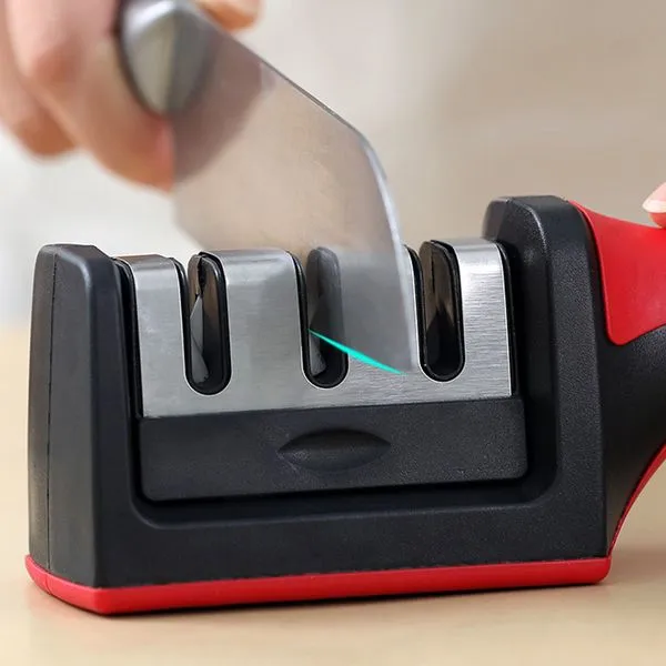 Messerschärfer Messerschleifer Elektrisch Messer Schere 3 Stufen Manuell Retoo 2 Messerschärfer Messerschleifer Elektrisch Messer Schere 3 Stufen Manuell Retoo – Bild 2