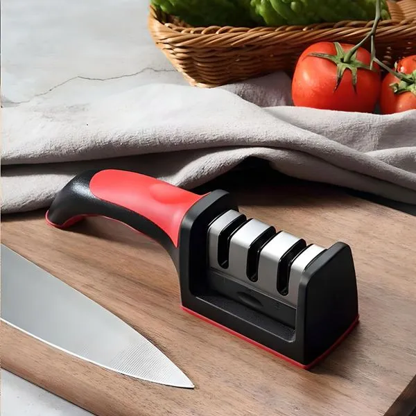 Messerschärfer Messerschleifer Elektrisch Messer Schere 3 Stufen Manuell Retoo 12 Messerschärfer Messerschleifer Elektrisch Messer Schere 3 Stufen Manuell Retoo – Bild 12