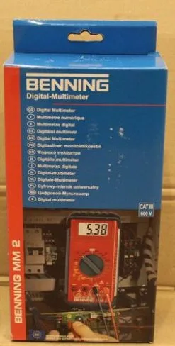Digital-Multimeter MM 2 Benning | 4014651000520 - Neu - KG200 14009