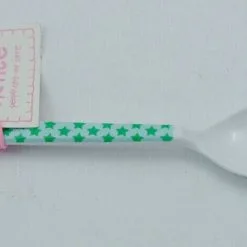 RICE Löffel Aus Melamin Mint-weiß Mit Sternen. Einer Oder Sechserpack #76 M4 -Haushalt & Küche Geschäft 574619501