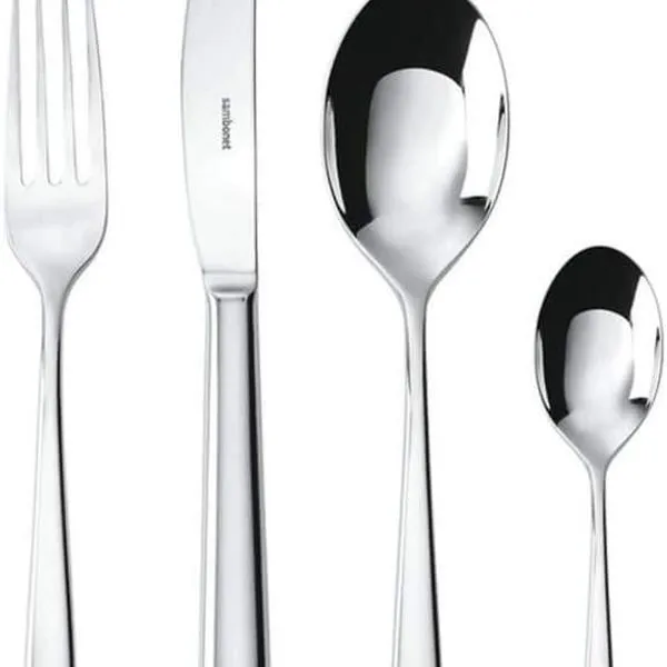 Sambonet Hannah Edelstahl 18/10 Besteck 24tlg. Vh. 52520-81 1 Sambonet Hannah Edelstahl 18/10 Besteck 24tlg. Vh. 52520-81