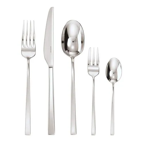 Sambonet Linea Q Edelstahl 18/10 Besteck 60tlg. Vh. S0023-S00013-52530-N2 1 Sambonet Linea Q Edelstahl 18/10 Besteck 60tlg. Vh. S0023-S00013-52530-N2