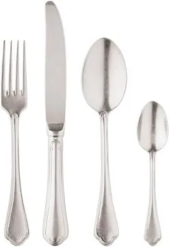 Sambonet Filet Toiras Vintage Edelstahl Antik Besteck 24tlg. Vh. 52456-81