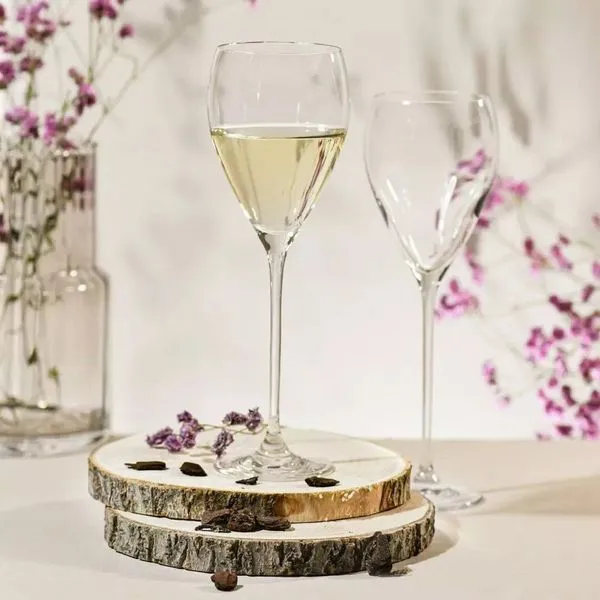 Krosno Perla Gläser Für Wein Weißwein | Set 4 | 280 ML | Spülmaschine 4 Krosno Perla Gläser Für Wein Weißwein | Set 4 | 280 ML | Spülmaschine – Bild 4