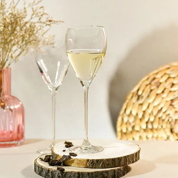 Krosno Perla Gläser Für Wein Weißwein | Set 4 | 280 ML | Spülmaschine 5 Krosno Perla Gläser Für Wein Weißwein | Set 4 | 280 ML | Spülmaschine – Bild 5