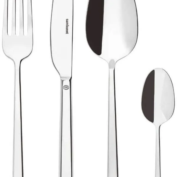 Sambonet Rock Edelstahl Besteck 24tlg S0183-S00013-S0037 52562-81 1 Sambonet Rock Edelstahl Besteck 24tlg S0183-S00013-S0037 52562-81