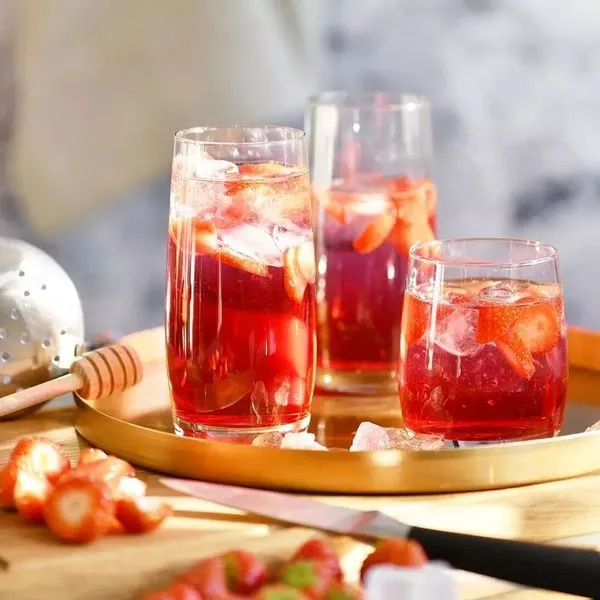 Krosno Gläser Für Whisky Wasser Getränke Tumbler | Set 6 | 250 ML | Spülmaschine 2 Krosno Gläser Für Whisky Wasser Getränke Tumbler | Set 6 | 250 ML | Spülmaschine – Bild 2