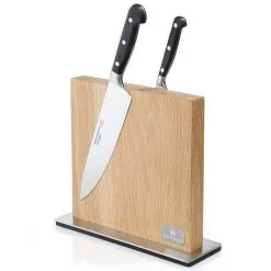 Zassenhaus Messerblock Magnet Eiche 28x9x25,5cm