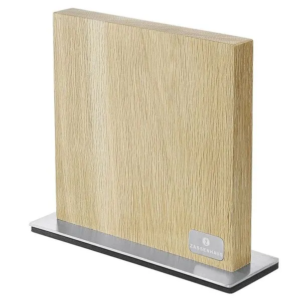 Zassenhaus Messerblock Magnet Eiche 28x9x25,5cm 3 Zassenhaus Messerblock Magnet Eiche 28x9x25,5cm – Bild 3