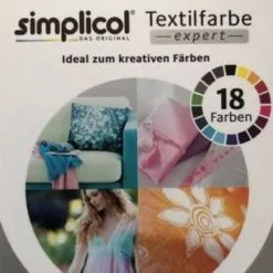 Simplicol Textilfarbe Expert - Schilf Grün - Auch Für Wolle & Seide - 150 Gr -Haushalt & Küche Geschäft 575973791