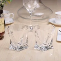 Cooko Twist Whisky Rum Tumbler Cocktail Gläser Set Spülmaschinenfest 2er Set 12 Cooko Twist Whisky Rum Tumbler Cocktail Gläser Set Spülmaschinenfest 2er Set -Haushalt & Küche Geschäft 576127874