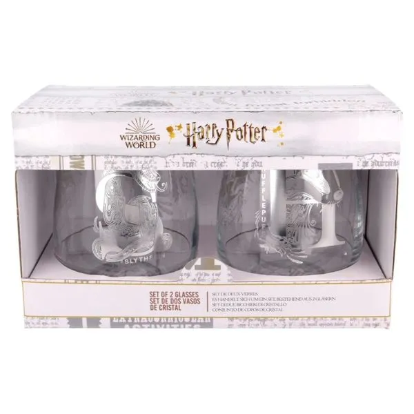 Stor 2 Harry Potter Gläser 500 Ml Hogwarts 1 Stor 2 Harry Potter Gläser 500 Ml Hogwarts