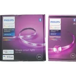 Philips Hue White & Color Ambiance Lightstrip Für Innenraum 2 M + 1m 6 Philips Hue White & Color Ambiance Lightstrip Für Innenraum 2 M + 1m -Haushalt & Küche Geschäft 576296711