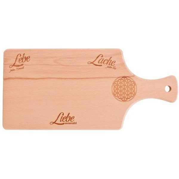 Biodora Schneidebrett Buche Mit Gravur (verschiedene Motive) 3 Biodora Schneidebrett Buche Mit Gravur (verschiedene Motive) – Bild 3