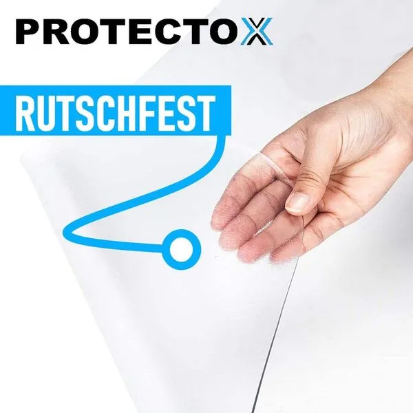 Protectox Bodenschutzmatte Bürostuhlunterlage Bodenmatte Schutzmatte Transparent 4 Protectox Bodenschutzmatte Bürostuhlunterlage Bodenmatte Schutzmatte Transparent – Bild 4