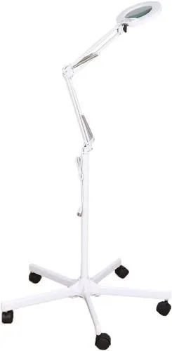 Led Lampe Mit Lupe Stehend Mit Stativ