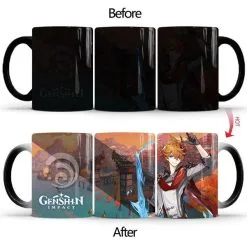 Genshin Impact Thema01 Thermoeffekt Tasse Ceramic Kaffee Tee Milch Becher -Haushalt & Küche Geschäft 576781853
