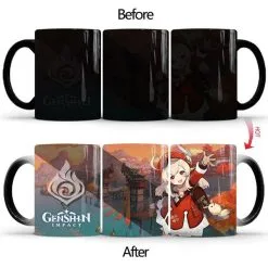 Genshin Impact Thema01 Thermoeffekt Tasse Ceramic Kaffee Tee Milch Becher -Haushalt & Küche Geschäft 576781859