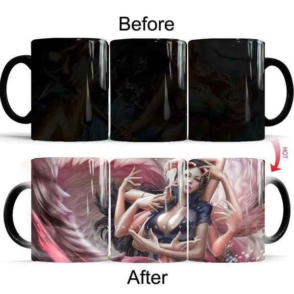 Anime ONE PIECE Thema02 Thermoeffekt Tasse Ceramic Kaffee Tee Milch Becher 2 Anime ONE PIECE Thema02 Thermoeffekt Tasse Ceramic Kaffee Tee Milch Becher – Bild 2