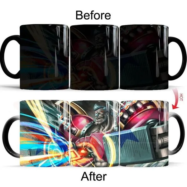 Anime ONE PIECE Thema02 Thermoeffekt Tasse Ceramic Kaffee Tee Milch Becher 7 Anime ONE PIECE Thema02 Thermoeffekt Tasse Ceramic Kaffee Tee Milch Becher – Bild 7