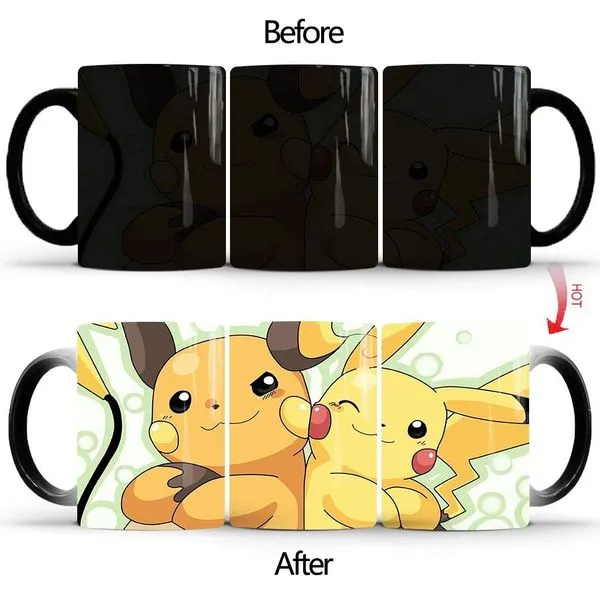 Anime Pokémon Thermoeffekt Tasse Ceramic Kreativ Kaffee Tee Milch Becher 8 Anime Pokémon Thermoeffekt Tasse Ceramic Kreativ Kaffee Tee Milch Becher – Bild 8