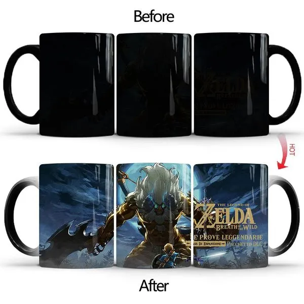 Spiel The Legend Of Zelda Thermoeffekt Tasse Ceramic Kaffee Tee Milch Becher 5 Spiel The Legend Of Zelda Thermoeffekt Tasse Ceramic Kaffee Tee Milch Becher – Bild 5