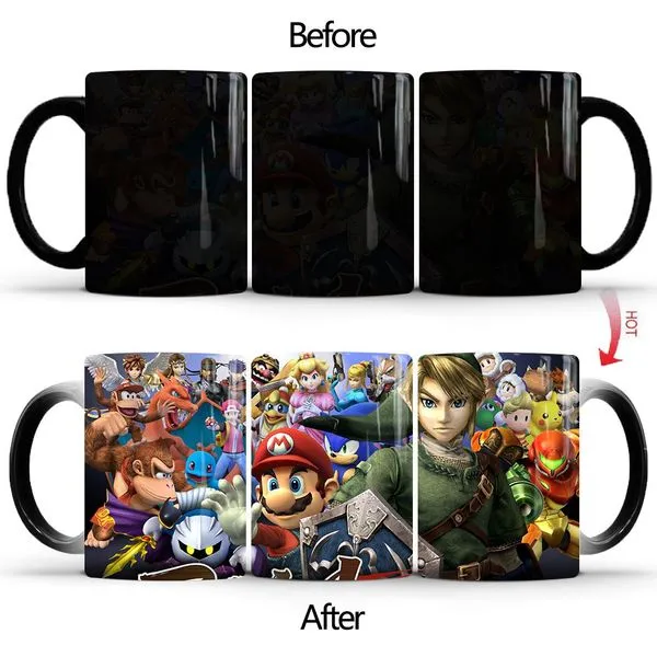 Spiel The Legend Of Zelda Thermoeffekt Tasse Ceramic Kaffee Tee Milch Becher 11 Spiel The Legend Of Zelda Thermoeffekt Tasse Ceramic Kaffee Tee Milch Becher – Bild 11