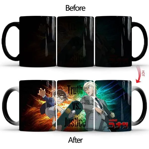 Anime Detective Conan Thermoeffekt Tasse Ceramic Kaffee Tee Milch Becher 3 Anime Detective Conan Thermoeffekt Tasse Ceramic Kaffee Tee Milch Becher – Bild 3