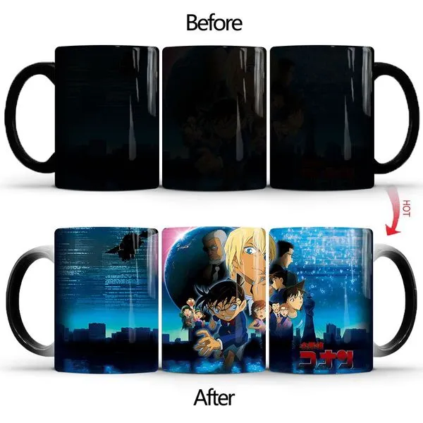 Anime Detective Conan Thermoeffekt Tasse Ceramic Kaffee Tee Milch Becher 5 Anime Detective Conan Thermoeffekt Tasse Ceramic Kaffee Tee Milch Becher – Bild 5