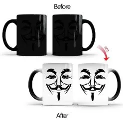 Film V For Vendetta Thermoeffekt Tasse Ceramic Kaffee Tee Milch Becher 7 Film V For Vendetta Thermoeffekt Tasse Ceramic Kaffee Tee Milch Becher -Haushalt & Küche Geschäft 576782467