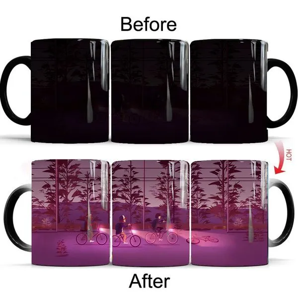 Drama Stranger Things Thermoeffekt Tasse Ceramic Kaffee Tee Milch Becher 2 Drama Stranger Things Thermoeffekt Tasse Ceramic Kaffee Tee Milch Becher – Bild 2